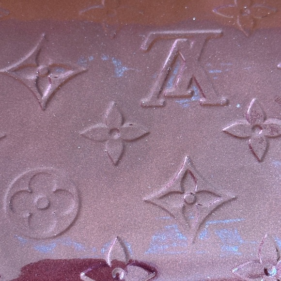 LOUIS VUITTON VERNIS MERLOT LONG ZIPPERED WALLET WITH BOX - Picture 4 of 11